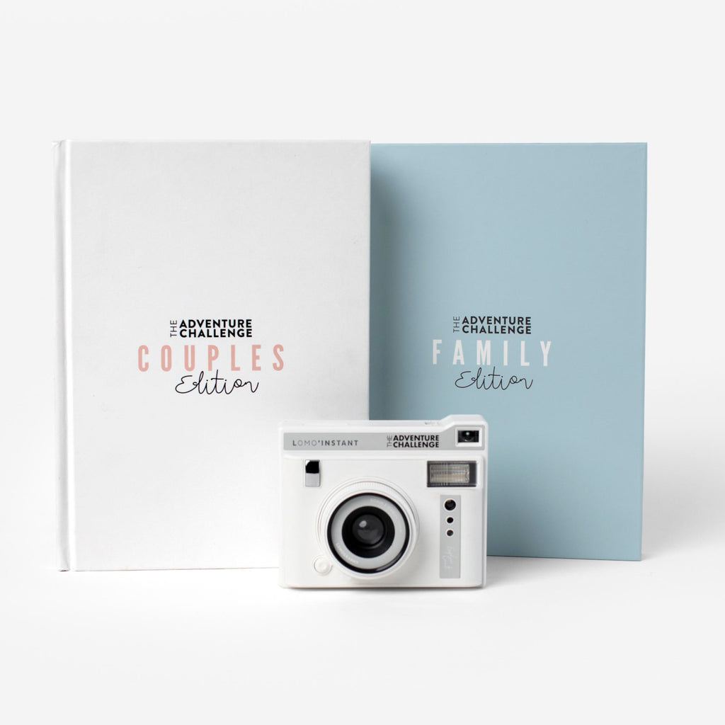 The Adventure Challenge Couples Edition Photo Album Book with Camera