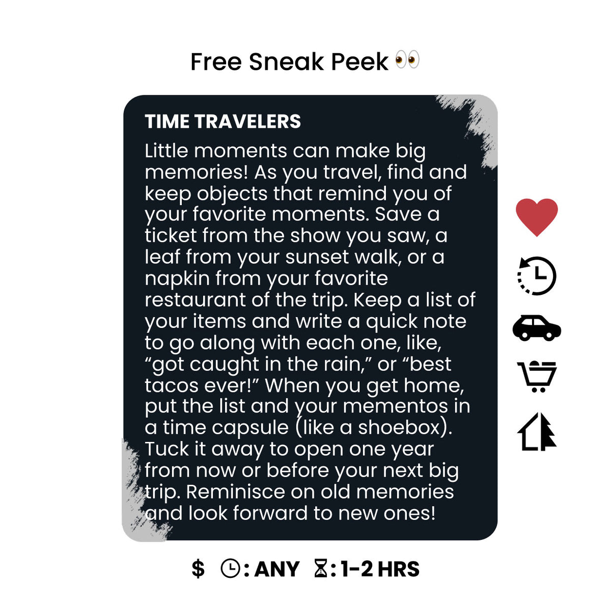 A sample page from Travel