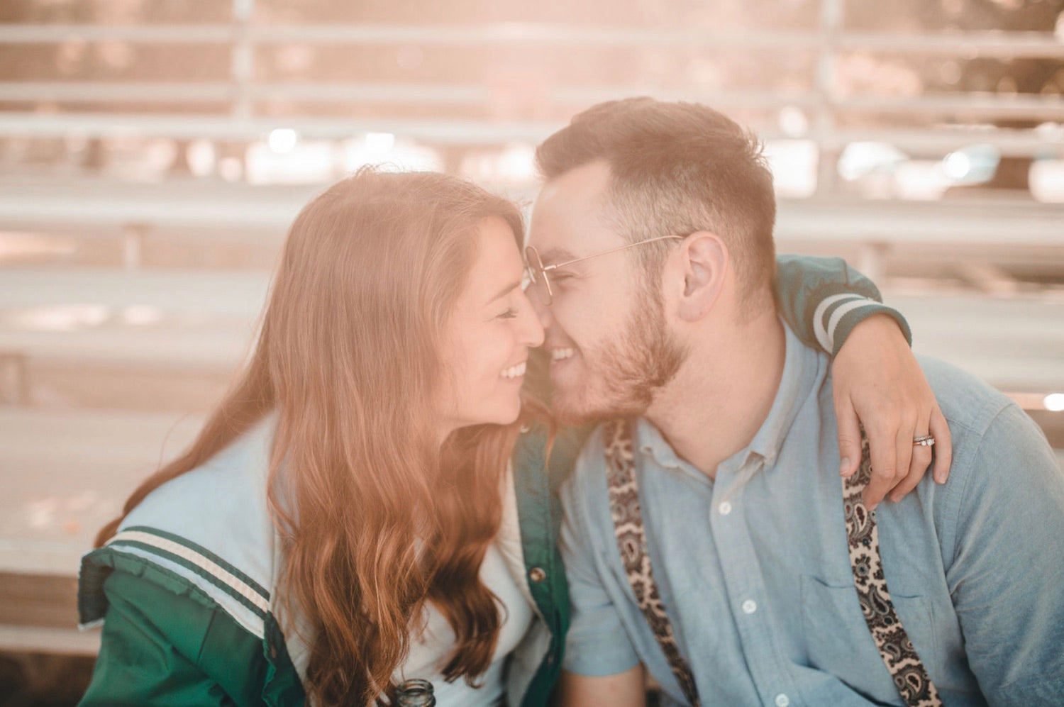 How to Increase Intimacy in a Relationship. Couple sharing an intimate hug and smiling at each other.