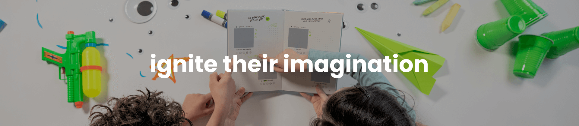 ignite their imagination | Kids and Family Editions by The Adventure Challenge