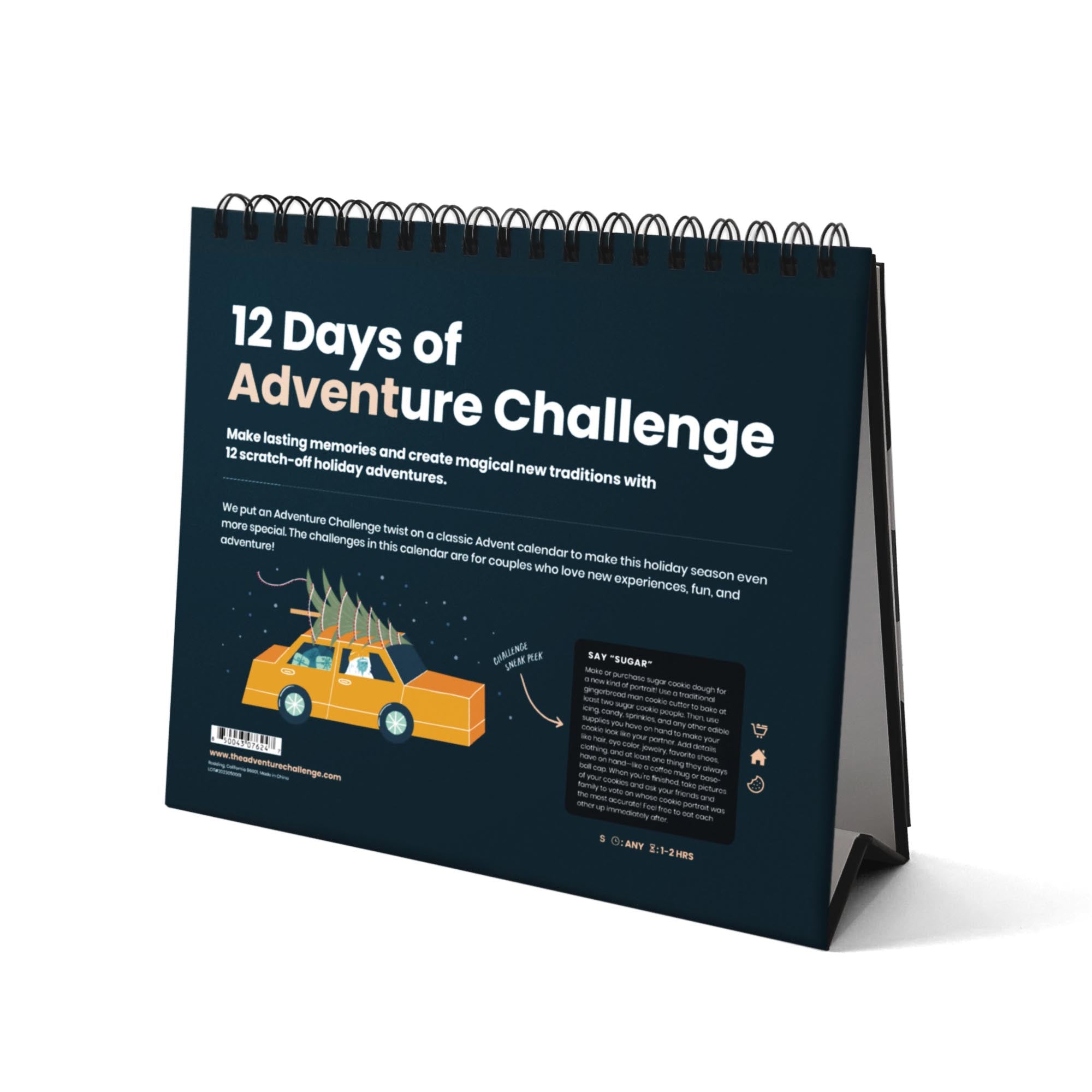 Couples Advent(ure) Calendar The Adventure Challenge