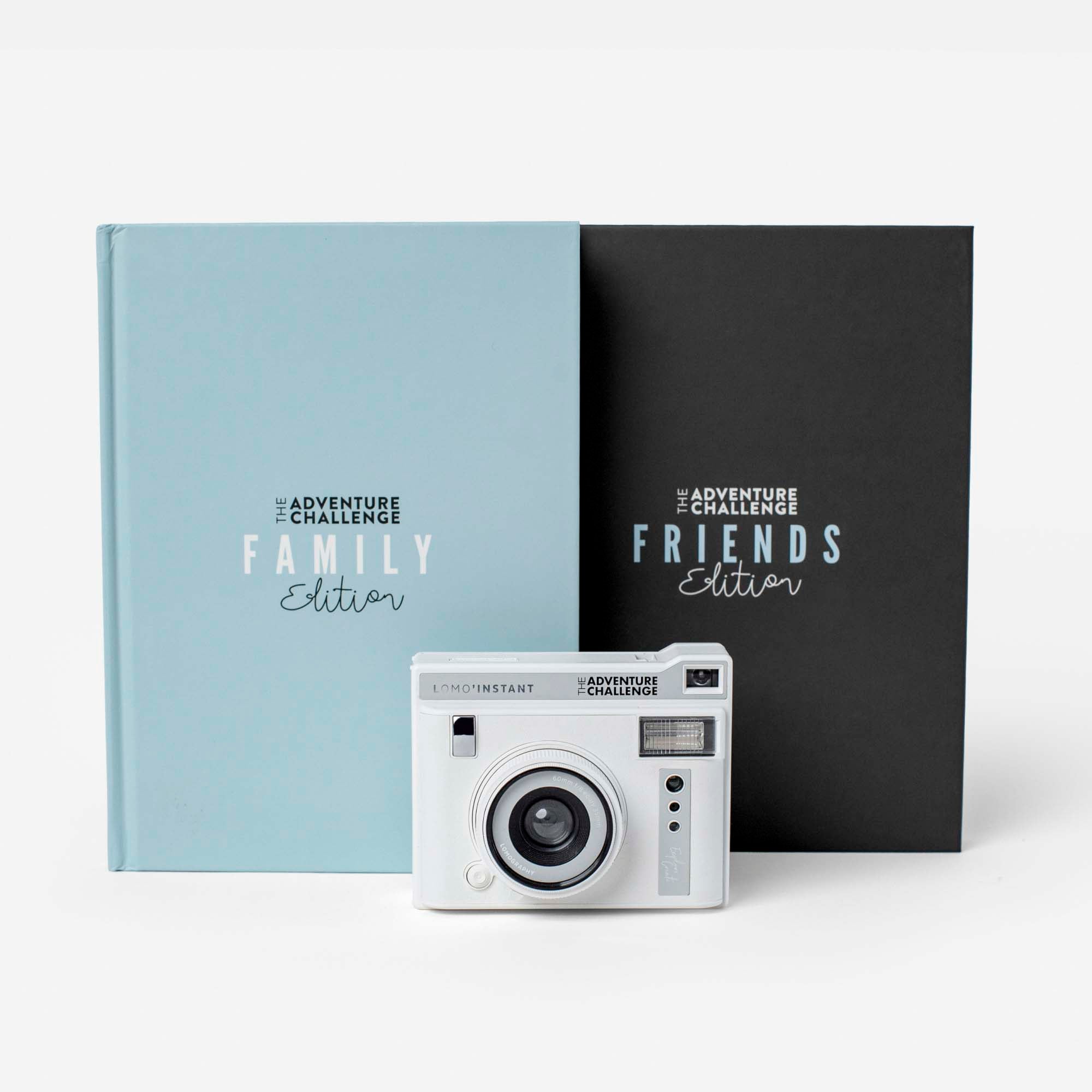 Friends & Family Editions Camera Bundle | 50 Scratch-Off Adventure Activities & Instant Camera | The Adventure Challenge
