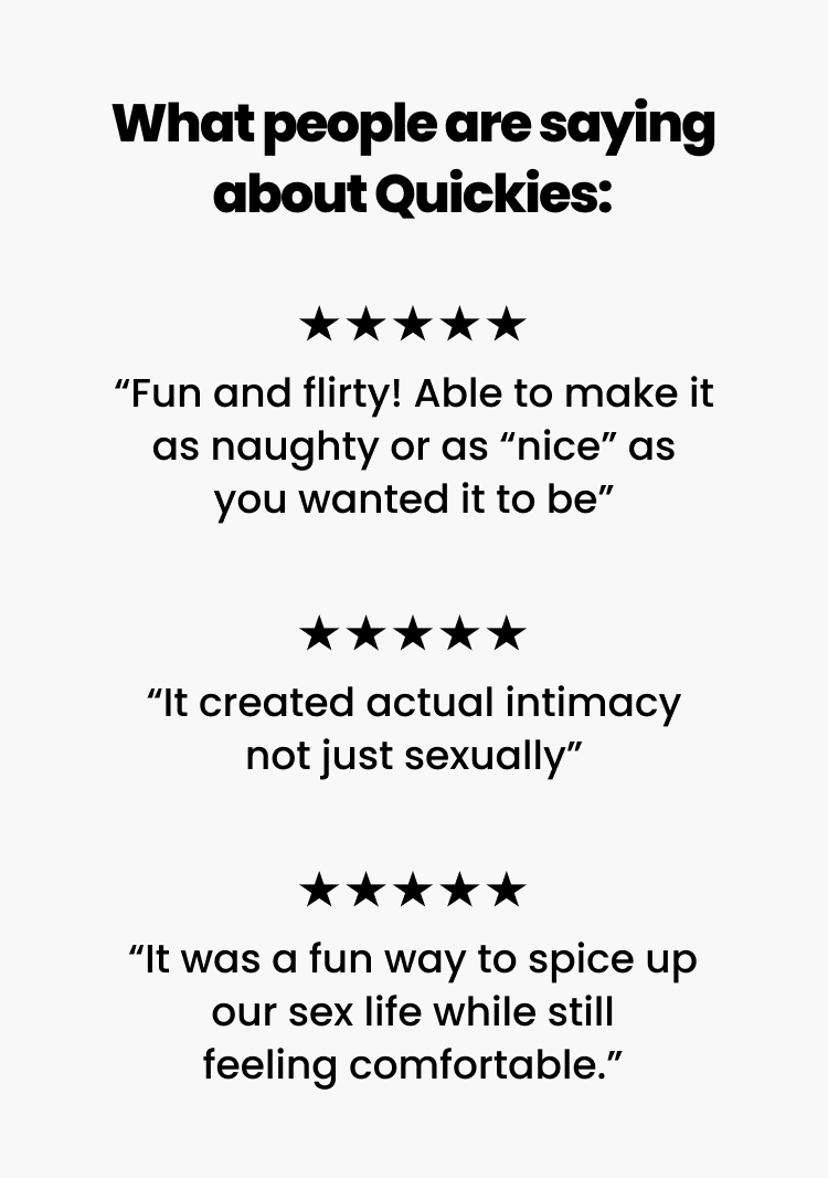Quickies | 30 Spicy Dates in 30 Minutes or Less – The Adventure Challenge