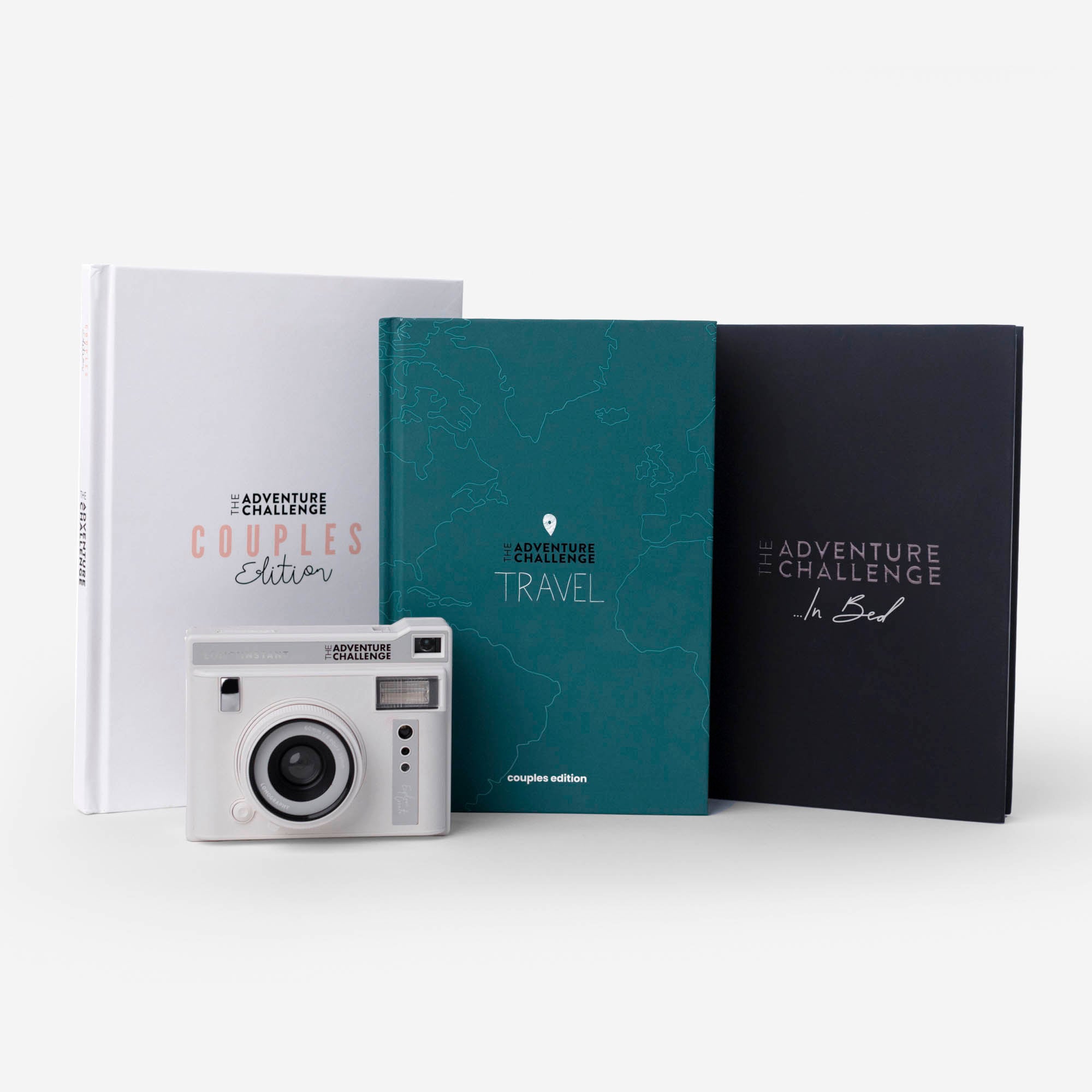Couples & Family Editions Camera Bundle | 50 Scratch-Off Adventure Activities & Instant Camera | The Adventure Challenge