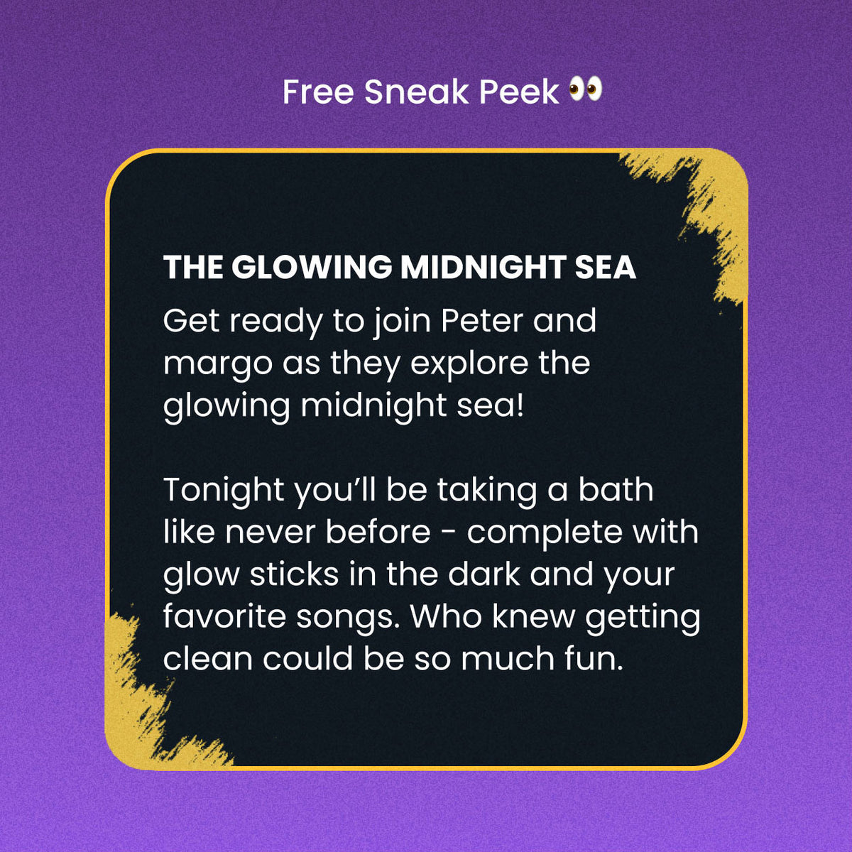 Free sneak peek of a Bedtime Adventures story page