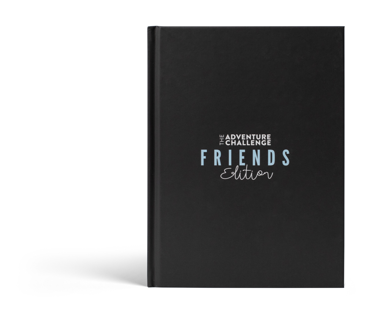 Friends Edition black hardcover book standing upright