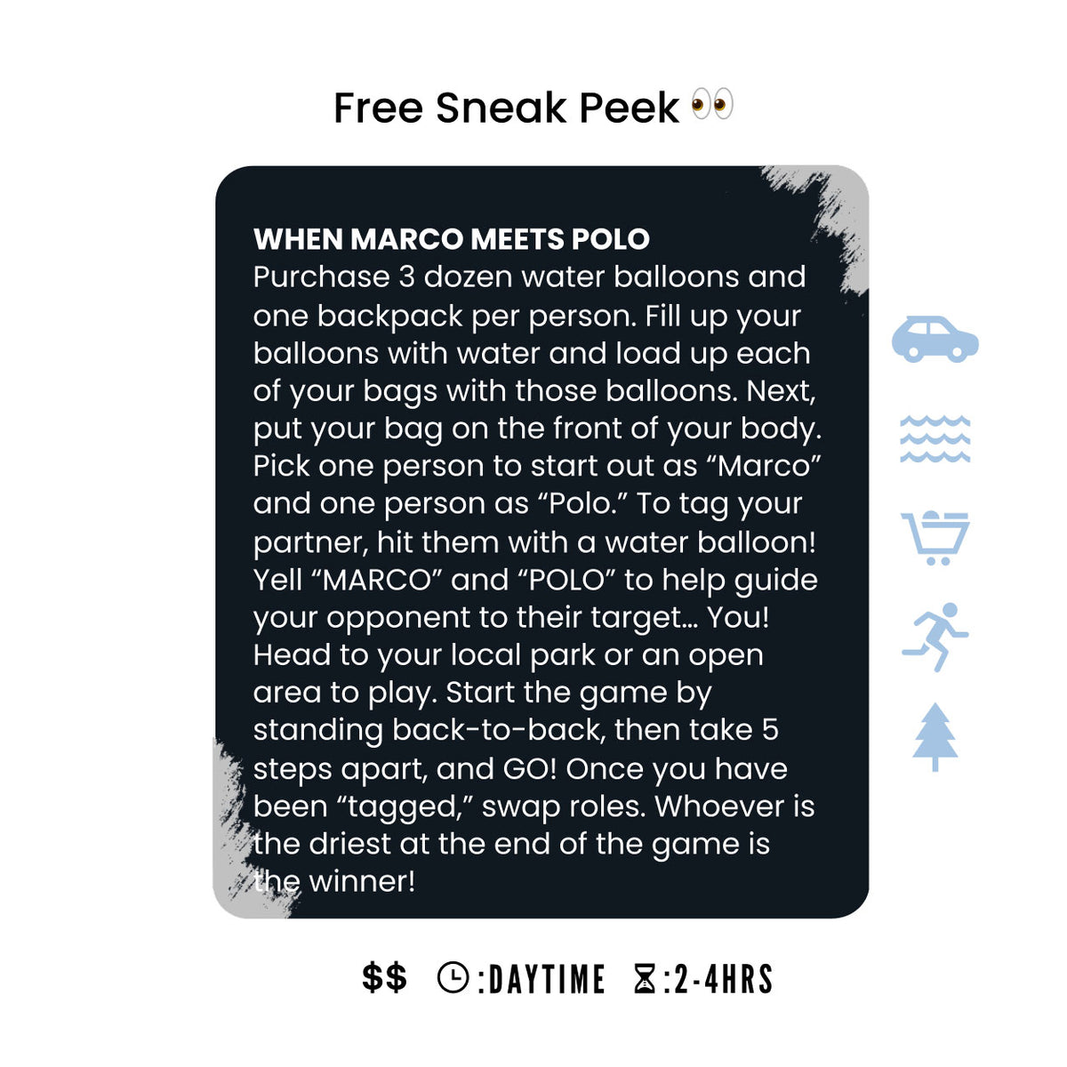 Free sneak peek of the When Marco Meets Polo Friends Edition challenge