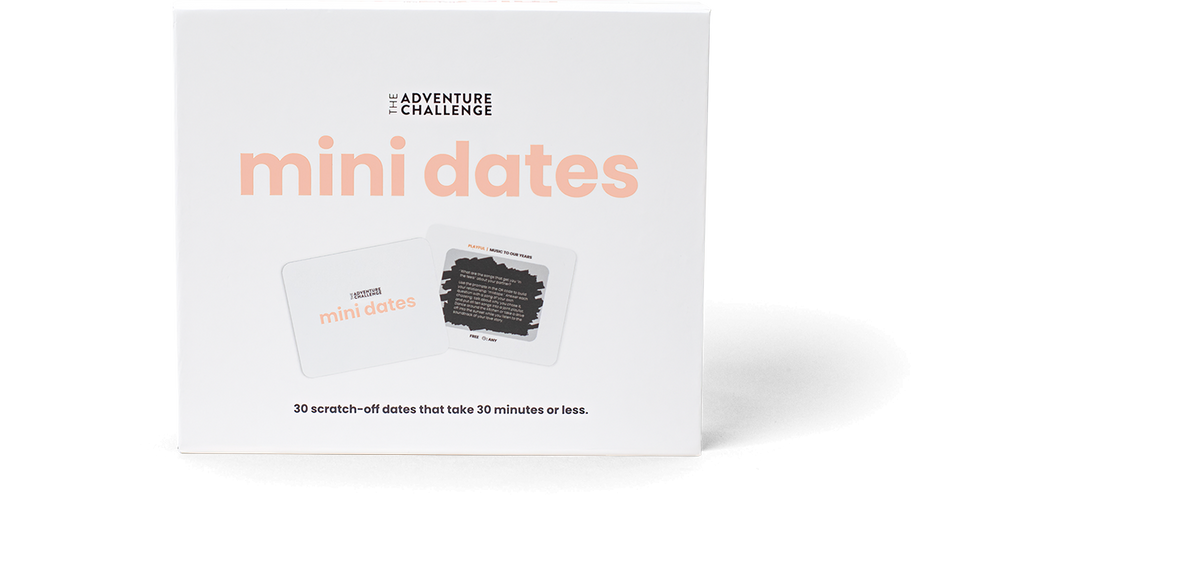 Mini Dates box of 30 scratch-off dates