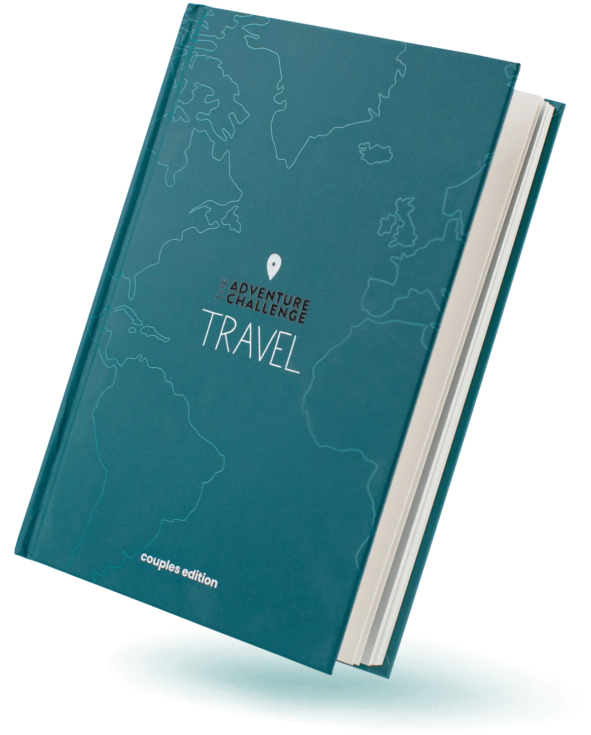 The Adventure Challenge Travel Edition book standing upright