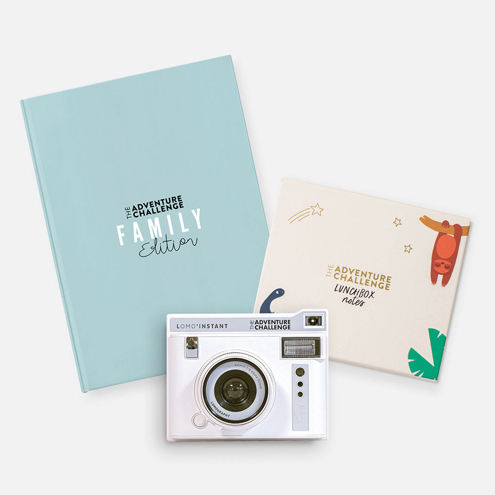 Couples & Friends Editions Camera Bundle | 50 Scratch-Off Adventure Activities & Instant Camera |The Adventure Challenge